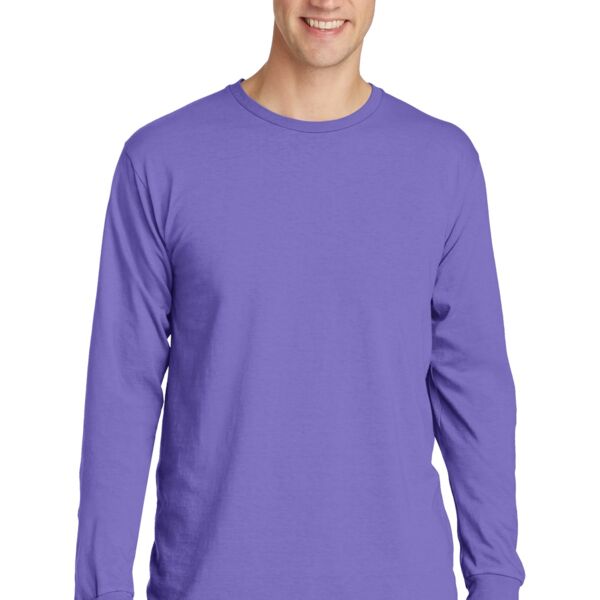 Camping Beach Wash ® Garment Dyed Long Sleeve Tee Thumbnail
